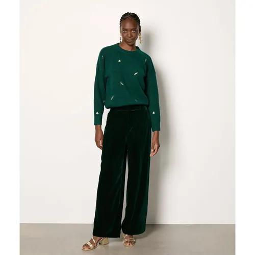 Pantalon fluide en velours - Meredo - 34 - Etam - Modalova