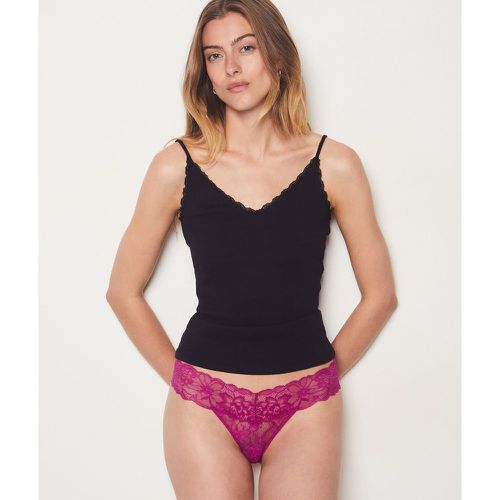 Tanga en dentelle - Sweet - XS - Etam - Modalova