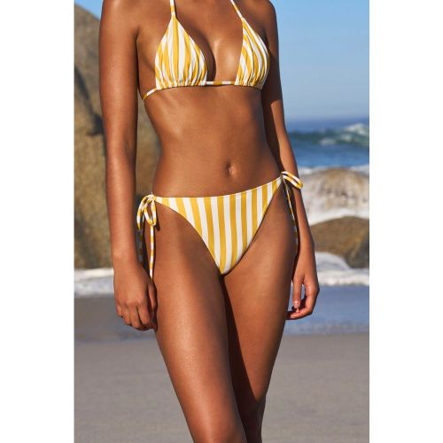 Culotte bikini bas de maillot rayée - Caletto - 34 - Etam - Modalova