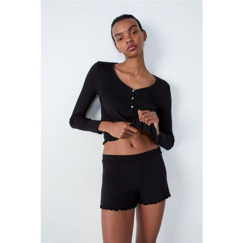 Short de pyjama en coton pointelle - Pollin - M - Etam - Modalova