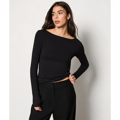 T-shirt manches longues maille thermique - Warm Me Up - S - Etam - Modalova
