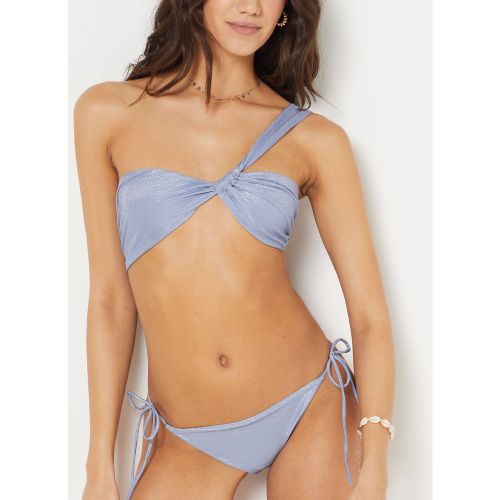 Bandeau haut de maillot asymétrique pailleté - Florida - 42 - Etam - Modalova