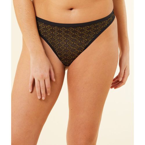 Tanga en tulle brodé - Jay - 36 - Etam - Modalova