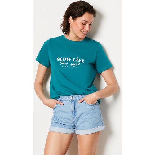T-shirt manches courtes 'slow life' - Ravena - XS - - Etam - Modalova