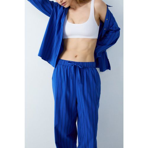 Pantalon de pyjama en coton à rayures - Frozy - XL - Etam - Modalova