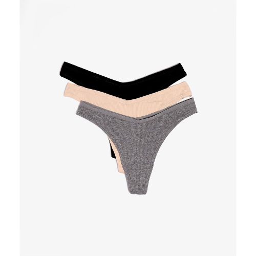 Lot de 3 tangas en coton - John - S - Etam - Modalova