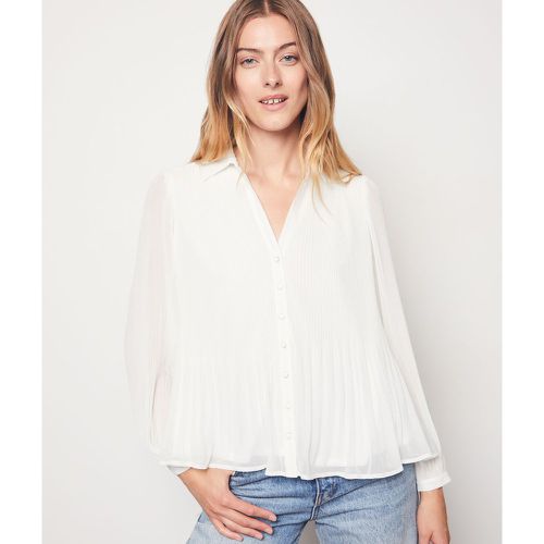 Chemise manches longues plissée - Jasmin - XS - Etam - Modalova