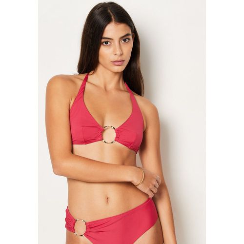 Triangle haut de maillot détail anneau - Sables - 36 - Etam - Modalova