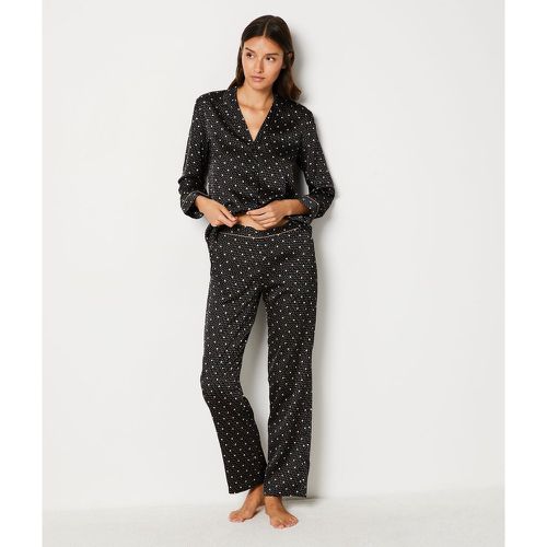 Pantalon de pyjama satiné à pois - Polka - S - Etam - Modalova