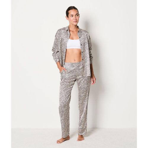 Pantalon satiné motif léopard - Beo - XL - Etam - Modalova