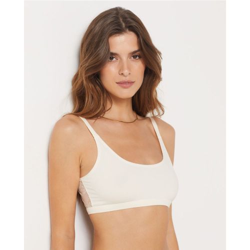 Brassière réversible en dentelle et microfibre extensible - Pure 360 - XS - - Etam - Modalova