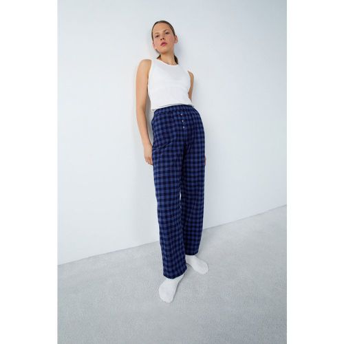 Pantalon de pyjama à carreaux en coton - Friss - XS - Etam - Modalova