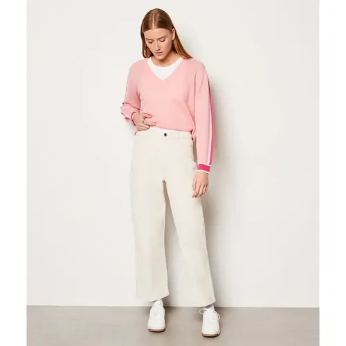 Pantalon velours en coton coupe large - Letizia - 34 - Etam - Modalova