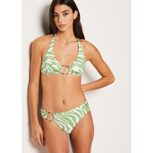 Hipster bas de maillot détail anneau - Sables - 36 - Etam - Modalova