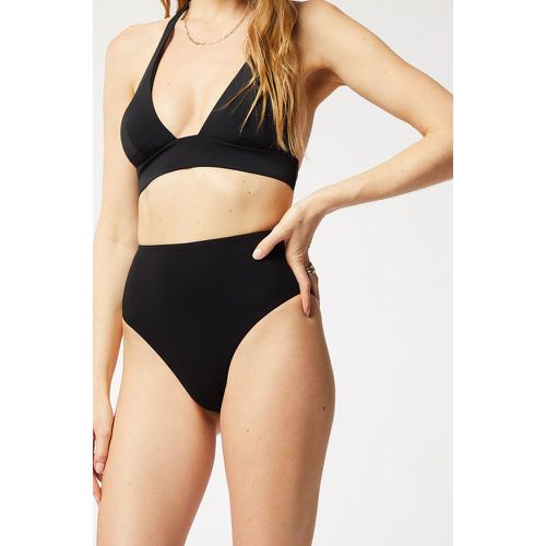 Culotte brésilien taille haute effet ventre plat bas de maillot - Sculptant - 38 - - Etam - Modalova