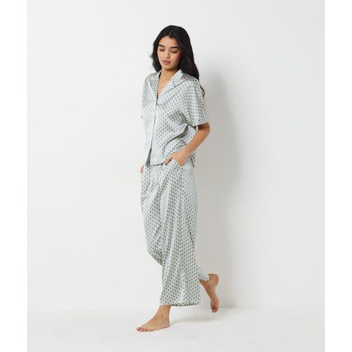 Chemise de pyjama imprimée en satin - Vinia - M - - Etam - Modalova