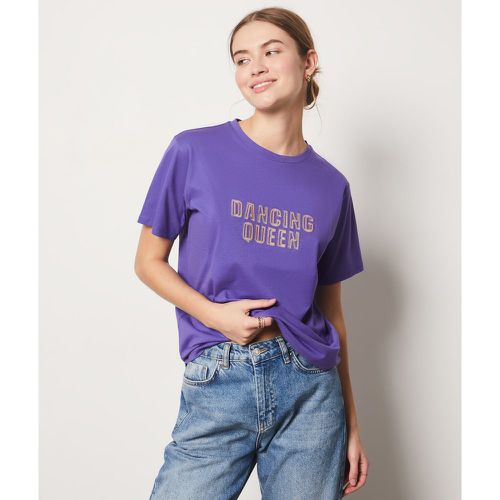 T-shirt imprimé 'dancing queen' en coton - Queen - XS - - Etam - Modalova