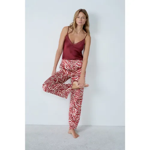 Pantalon de pyjama motif zebré - Kali - XS - Etam - Modalova