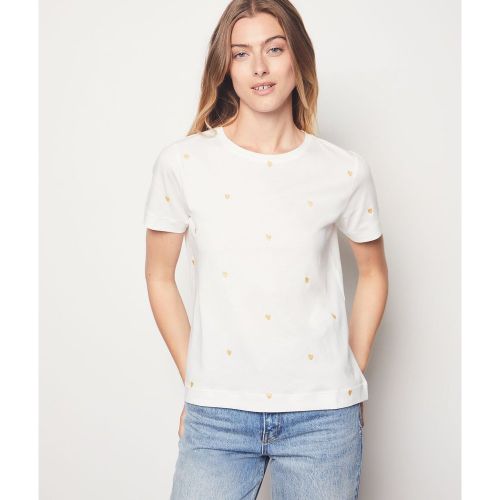 T-shirt imprimé coeur 100% coton - Passiane - XS - Etam - Modalova