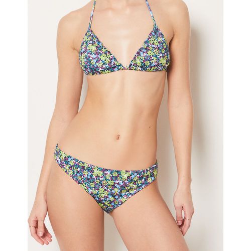 Culotte bikini bas de maillot fleuri - Salinas - 38 - Etam - Modalova