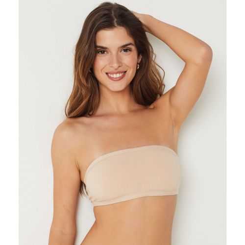 Bandeau sans armatures en coton biologique extensible - Coton 360 - XS - Etam - Modalova