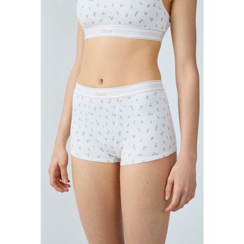 Short boyleg en coton côtelé - Cozy - S - Etam - Modalova
