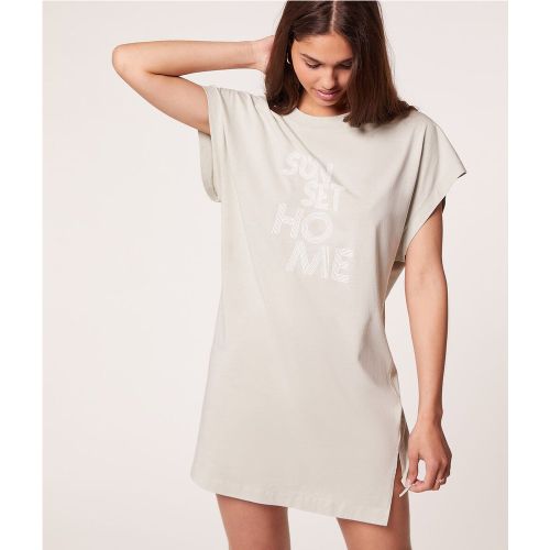 Chemise de nuit 'sunset home' 100% coton biologique - Magla - L - - Etam - Modalova