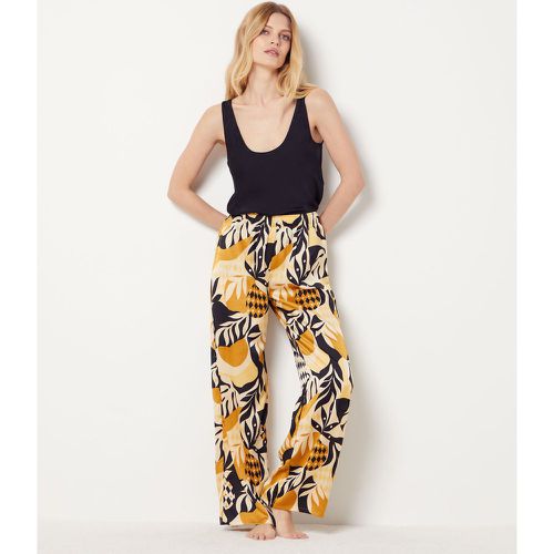 Pantalon de pyjama imprimé coupe large - Bendjy - XS - Etam - Modalova