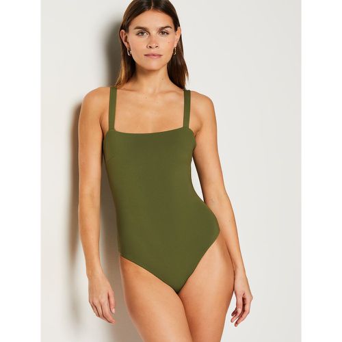 Maillot de bain 1 pièce gainant encolure carrée - Sculpt - 38 - Etam - Modalova