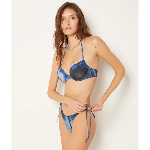 Bikini brésilien à nouer bas de maillot pailleté - Honeymoon - 36 - Etam - Modalova