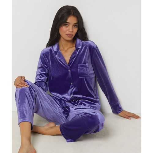 Chemise de pyjama en velours - Belle - XS - - Etam - Modalova