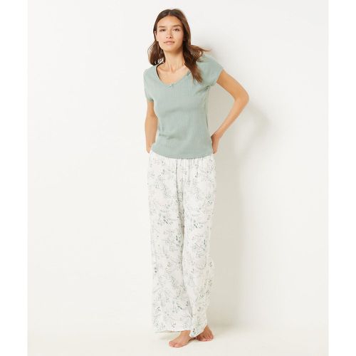 Pantalon de pyjama imprimé - Lewisia - XS - - Etam - Modalova