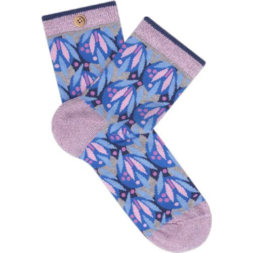 CAB474VTKM SOCK APRILE ET JHAROD LIGHT BLUE - Cabaia - Modalova