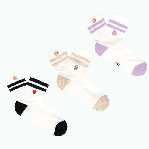 CAB922VZUU SOCK X3 RETRO GLAM SOCKS - Cabaia - Modalova