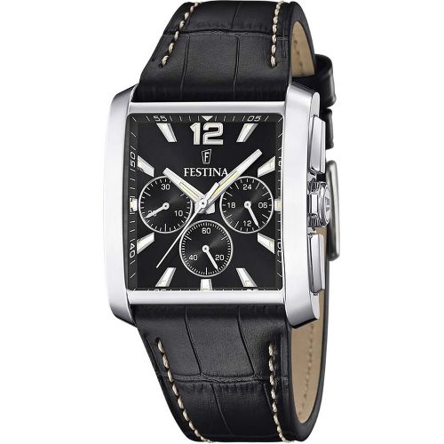 Montre Timeless Chronograph Noir - Festina - Modalova
