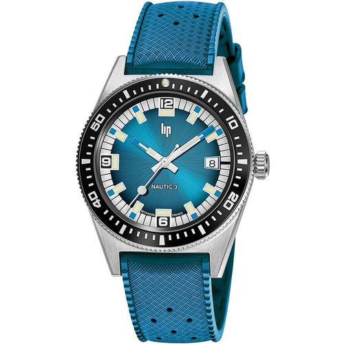 Montre Lip Nautic 3 Tropic Bleu - Lip - Modalova