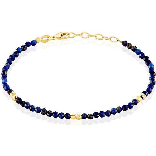 Bracelet Cyclades Argent Lapis Lazuli - Histoire d'Or - Modalova