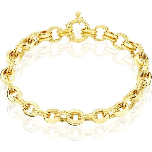 Bracelet Maille Or Jaune - Histoire d'Or - Modalova