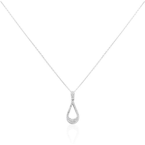 Collier Or Blanc Abilene Diamants - Histoire d'Or - Modalova