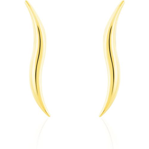 Boucles D'oreilles Pendantes Merone Vagues Or - Histoire d'Or - Modalova