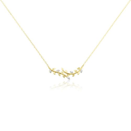 Collier Emelyne Or Jaune Diamant - Histoire d'Or - Modalova