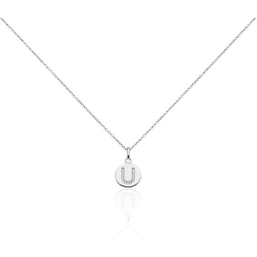 Collier Argent Eugenien Oxydes De Zirconium - Histoire d'Or - Modalova