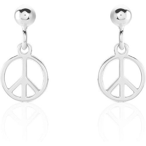 Boucles D'oreilles Pendantes Paz Argent - Histoire d'Or - Modalova