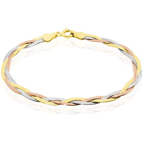 Bracelet Elae Argent Tricolore - Histoire d'Or - Modalova