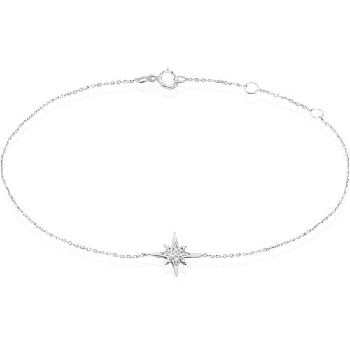 Bracelet Aveline Or Blanc Diamant - Histoire d'Or - Modalova