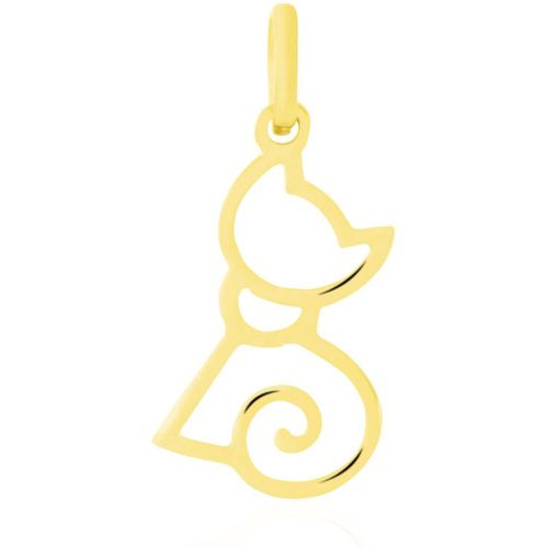 Pendentif Egee Chat Or Jaune - Histoire d'Or - Modalova