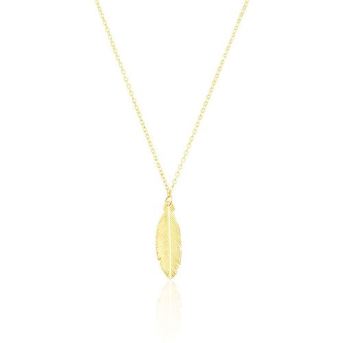 Collier Delphinium Or Jaune - Histoire d'Or - Modalova