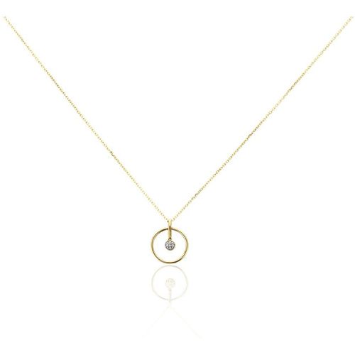 Collier Or Jaune Adrienn Diamants - Histoire d'Or - Modalova