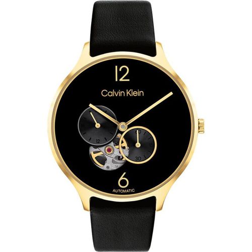 Montre Timeless Auto Noir - Calvin Klein - Modalova