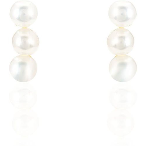 Boucles D'oreilles Puces Caitlyn Or Perle De Culture - Histoire d'Or - Modalova